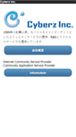Mobile Screenshot of cyberz.co.jp